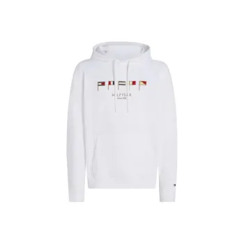 Tommy Hilfiger SS25 Sweatshirt Unisex White
