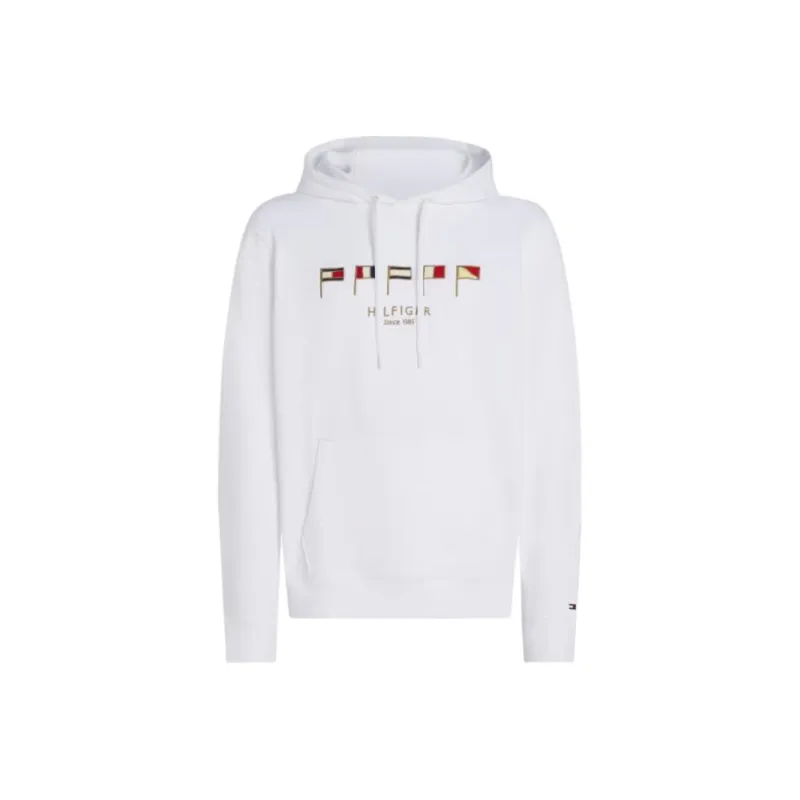 Tommy Hilfiger SS25 Sweatshirt Unisex White-0