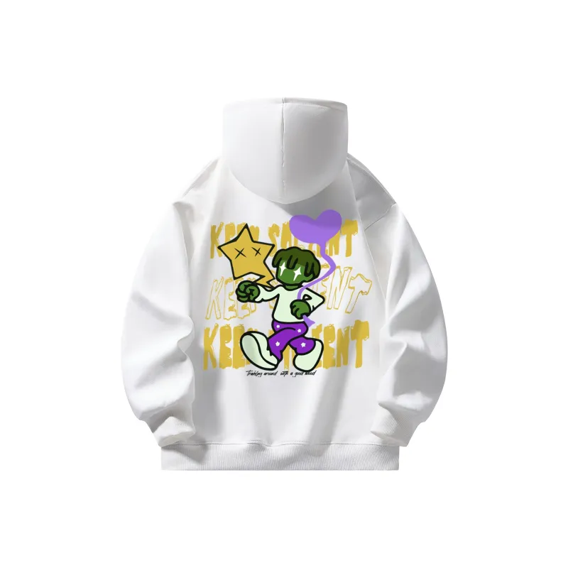 KS Sweatshirt Unisex White Yellow-20