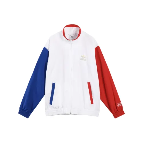 Adidas Originals Jackets Men Red Blue White Multicolor