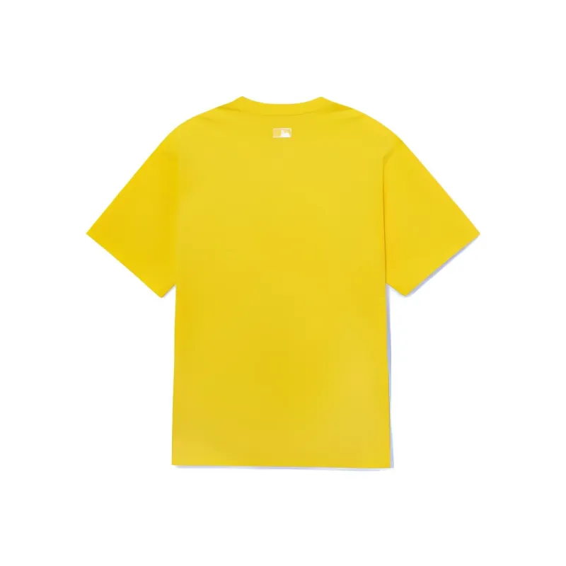 MLB Los Angeles Dodgers T Shirts Unisex Yellow-1