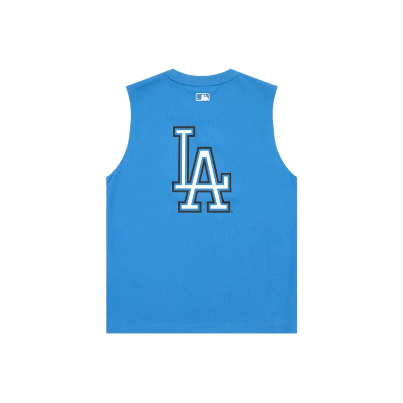 MLB Los Angeles Dodgers Tank Tops Unisex Blue-0