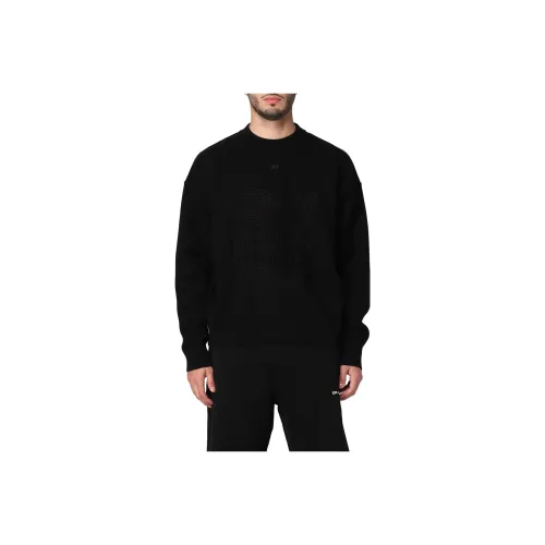 OFF WHITE Body Stitch Jersey Sweatshirt