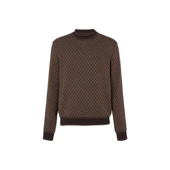 BALMAIN Mini Monogram Knit Jumper