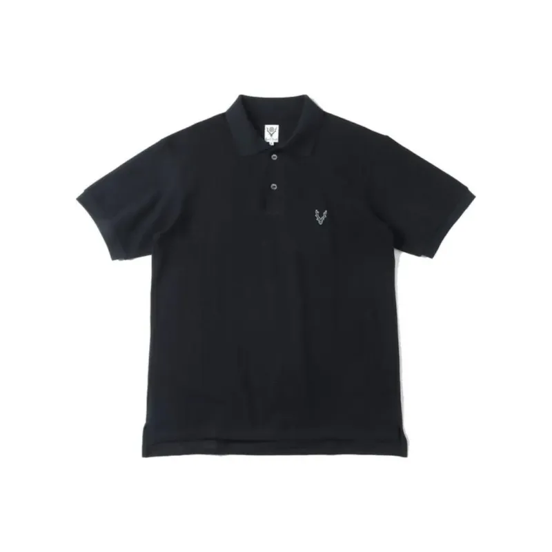 South2 West8 Polo Shirt Men's Black-0