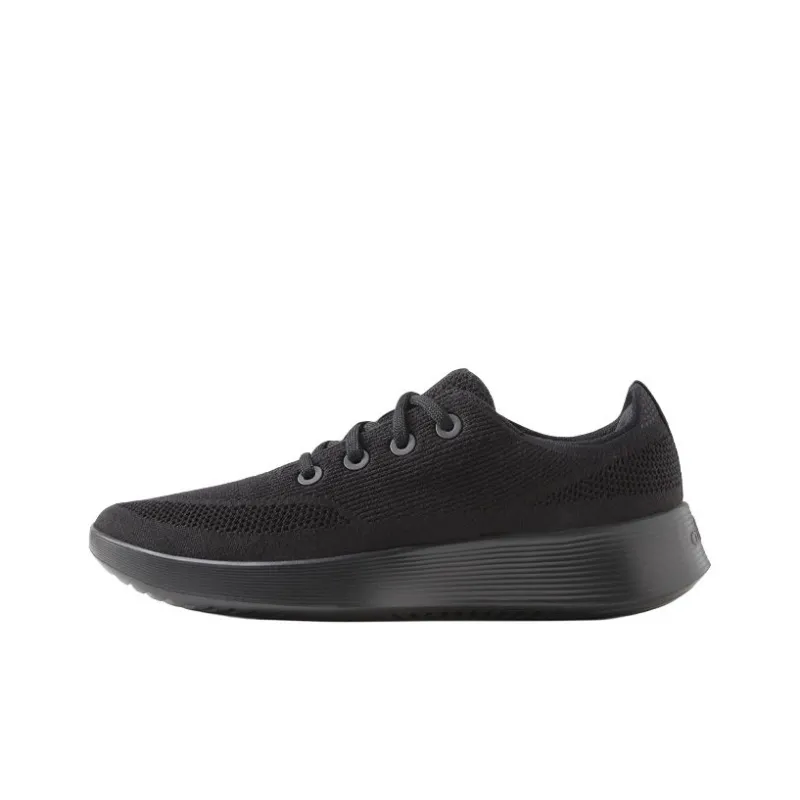 Allbirds Tree Runner Low Top Casual Shoes Women's Black-0