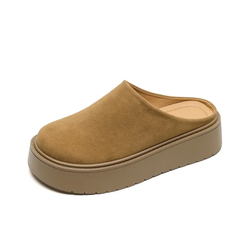 City Camel Closed Toe Slippers Women's-6