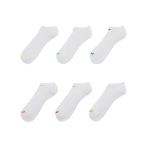 Nike Ankle Socks Unisex 6 Pack White
