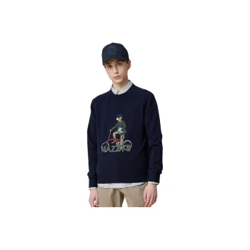 HAZZYS Cashmere Sweaters Men Dark Navy Blue