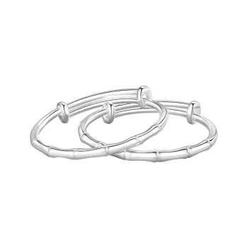 Silver Place 999 Fine Silver Bangles Kids'