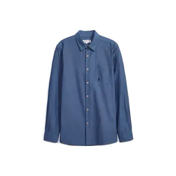 MCS Shirts Men Gray Blue