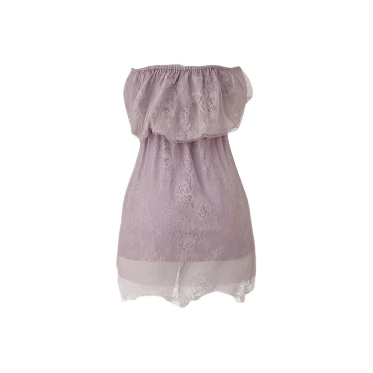 Fashion Sleeveless Dress Women's Dreamy Purple-6