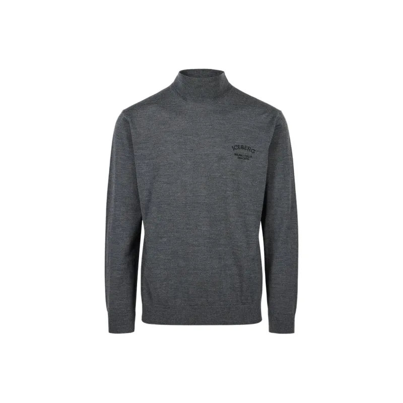 Iceberg Sweaters Men Gray-0