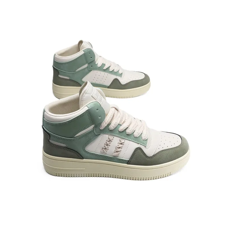 JEANSWEST Aurora Breeze Refreshing High Top Skateboard Shoes Unisex-6