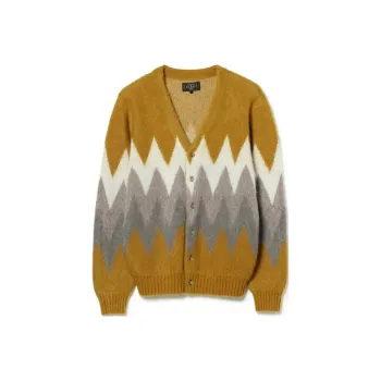 Beams Sweaters Men Yellow