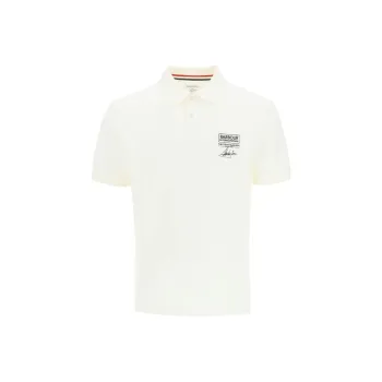 BARBOUR Polo Shirts Men White
