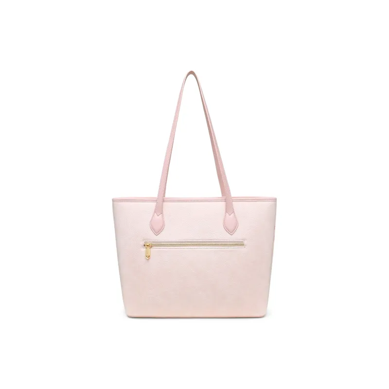 MESUCA Disney, Collaboration Disney Collection PU Shoulder Bag Tote Regular Women's Ecru/Pink-11