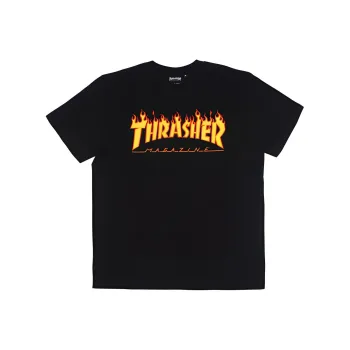 Thrasher T Shirt Japan Version Unisex Black