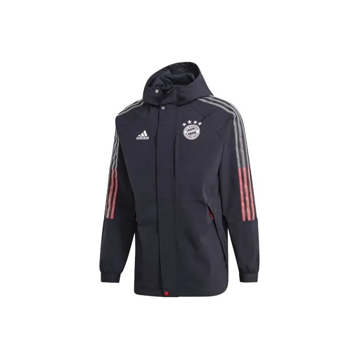 Adidas Bayern Munich Jackets Men Night Sky Gray-0
