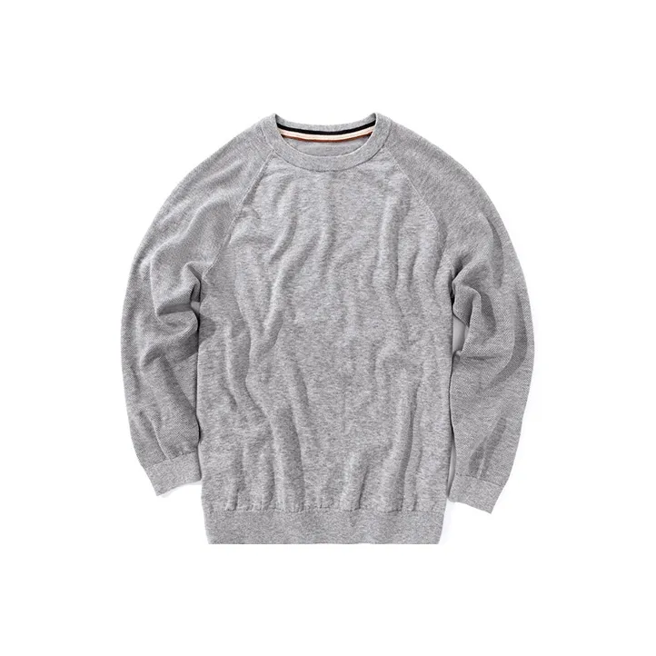 Mr.Bu Knitwear Men's Light Heather Gray-0