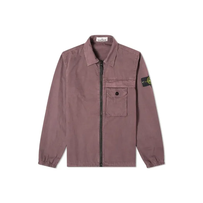 STONE ISLAND Jackets Men Fuchsia-0