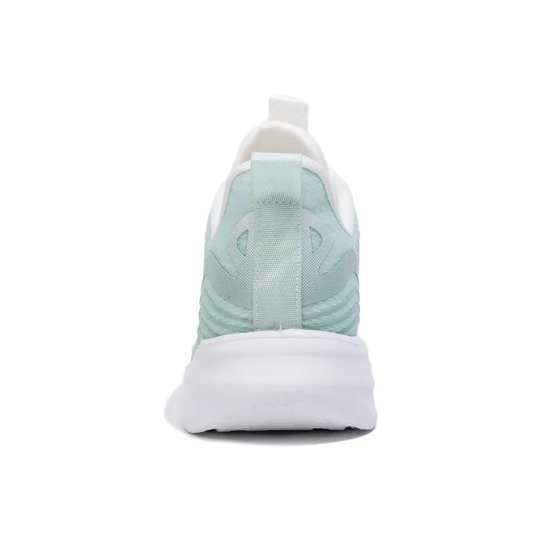WARRIOR Running Shoes Women's Low Top White/Light Green-4