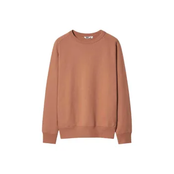 UNIQLO Sweatshirt Unisex Orange Brown