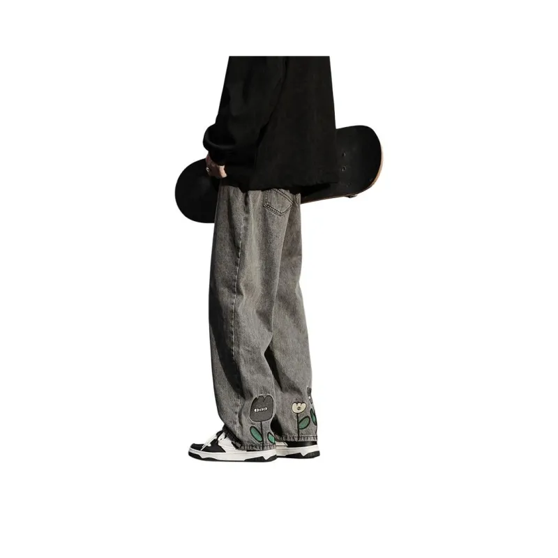 Lafetto Jeans Unisex Black Gray-1
