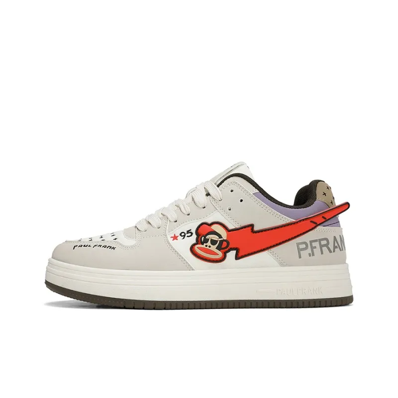 PAUL FRANK Campus Style Students Slip Resistant And Breathable Low Top Skateboard Shoes Men's-1