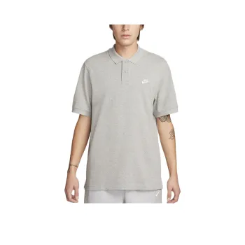 Nike Club Polo Shirt Men's Dark Gray/White