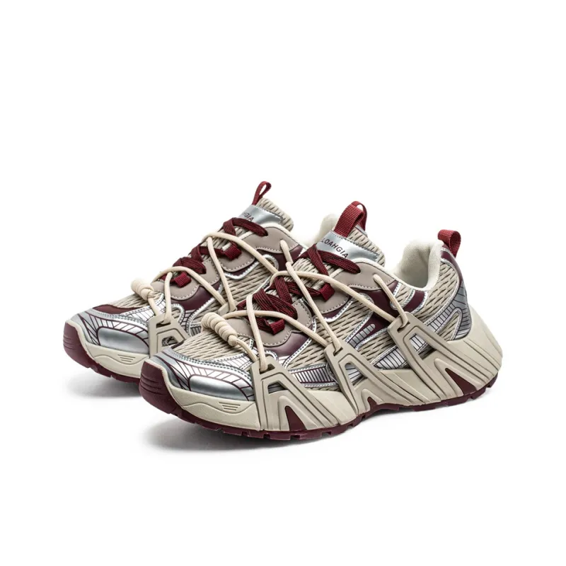 GNVA Breathable Low Top Chunky Sneakers Men's-7