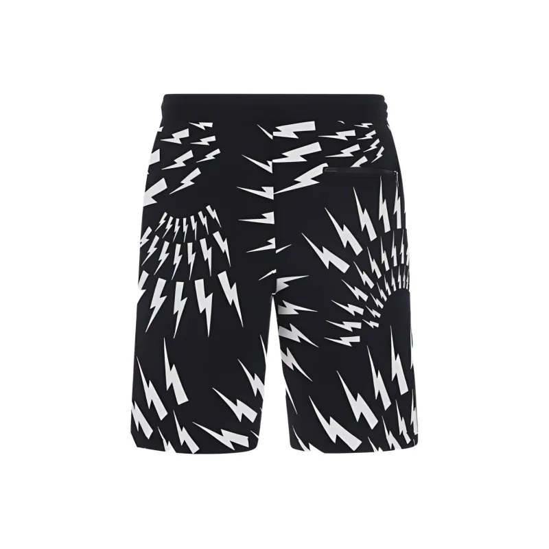 Neil Barrett Casual Shorts Men Black-1
