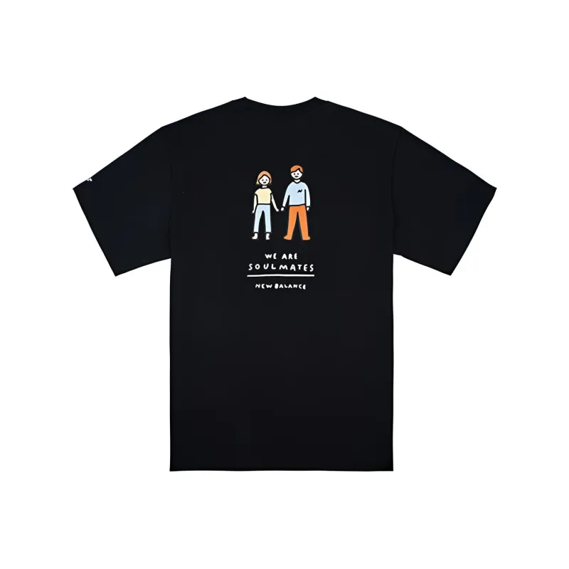 New Balance x ZERO PER ZERO T Shirt Unisex Black-1