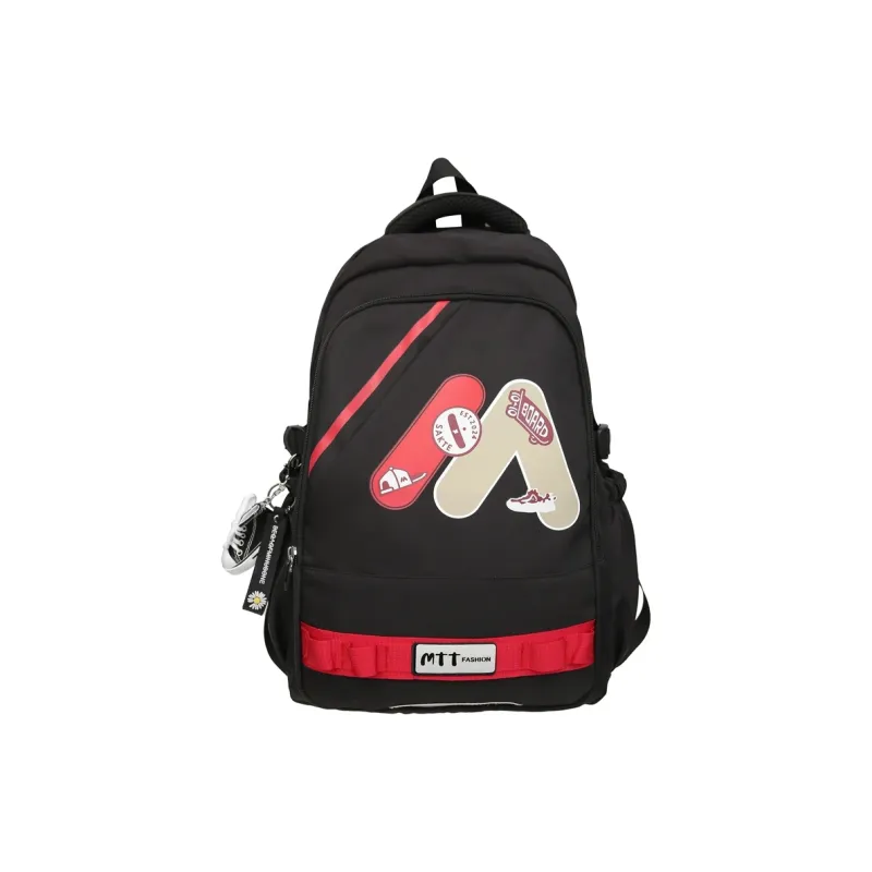 Single Warehouse Nylon Backpack Regular Unisex Multicolor-11