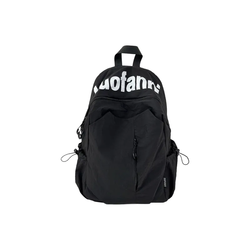 Debecca Nylon Backpack Large Size Unisex Multicolor-12