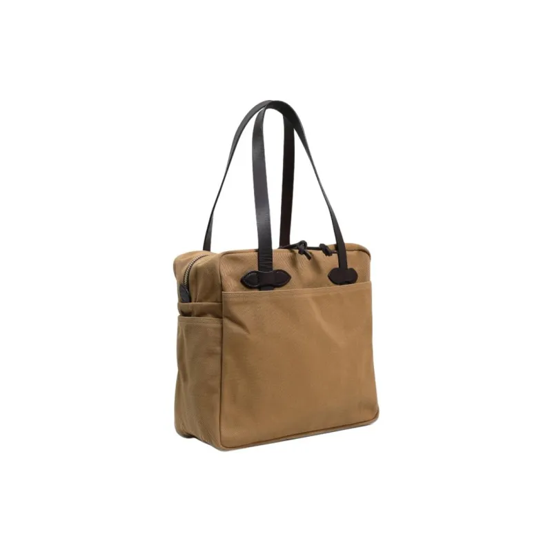 Filson Cotton Shoulder Bag Women's Brown-1