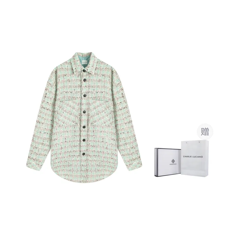 Charlie Luciano Shirt Unisex Mint Green-0