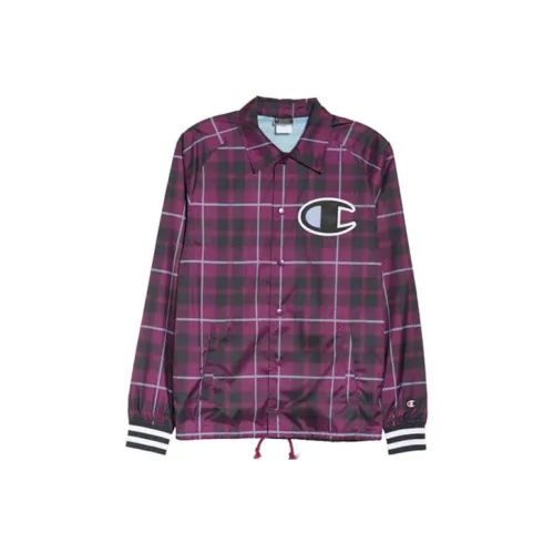 Champion Coach Jacket US Version Unisex Purple