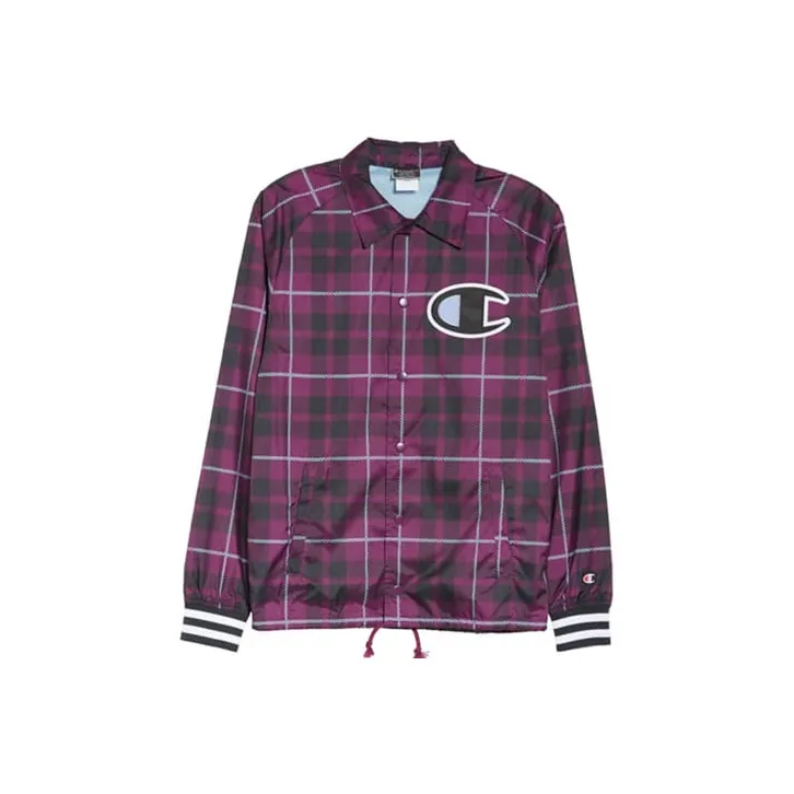 Champion Coach Jacket US Version Unisex Purple-0