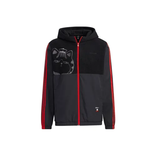 Adidas Neo x My King Mansleep Adidas Neo CNY Collection M Cny Ww Jkt Jacket Men's Black
