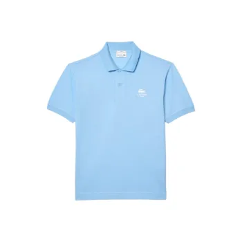 LACOSTE Polo Shirt Unisex Light Blue