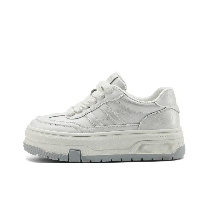 FIVE PLUS Anti Slip Wear Resistant Low Top Skateboard Shoes Women's-0