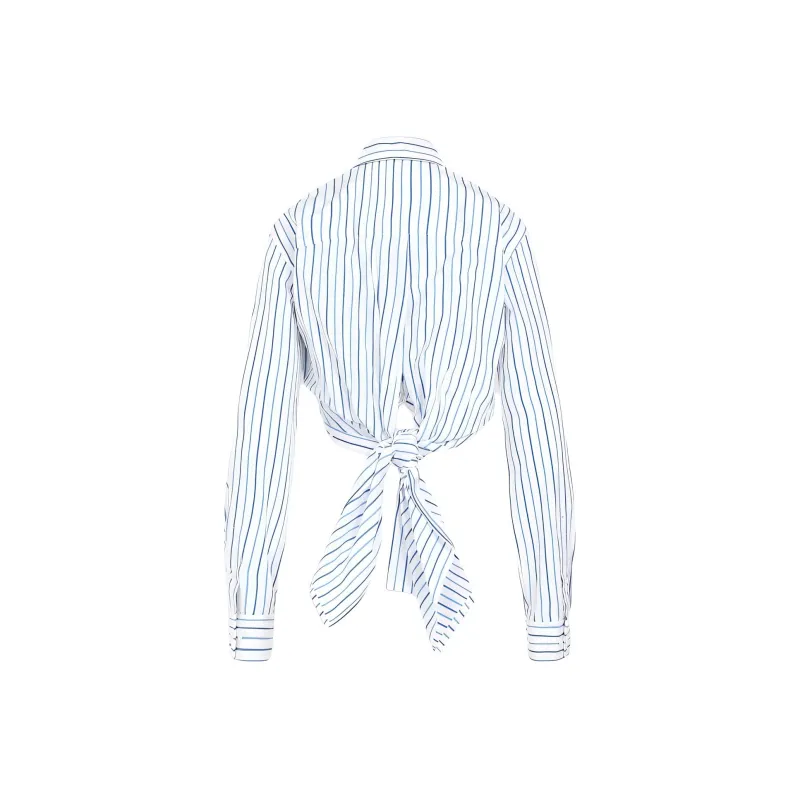 DRIES VAN NOTEN Striped Button Up Shirt-1