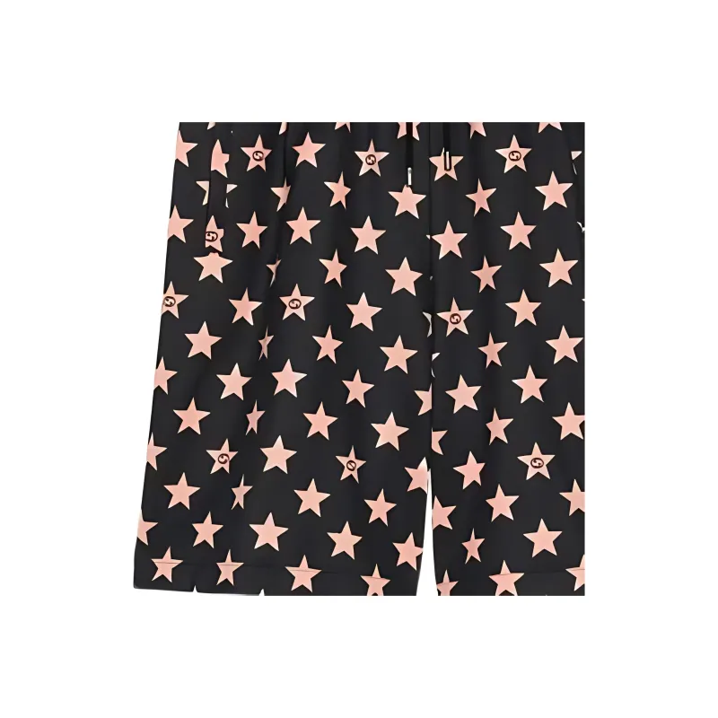 GUCCI Star Print Shorts-6