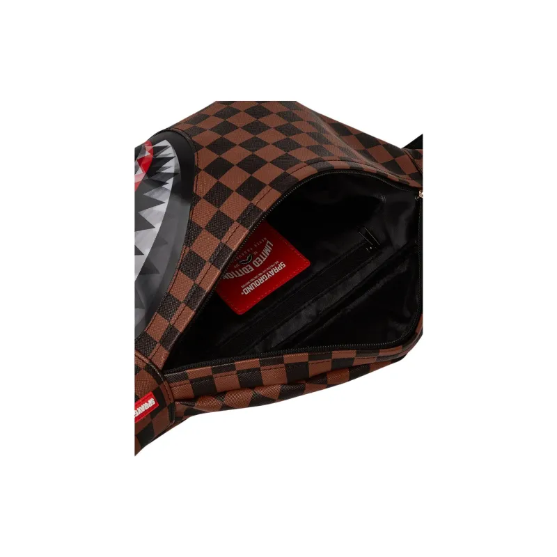SPRAYGROUND Artificial Leather Fanny Pack Women's Brown-4