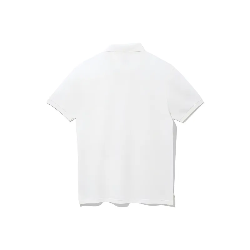 New Era Polo Shirt Unisex White-1