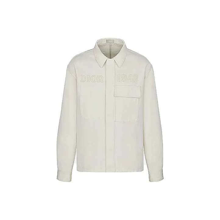 DIOR Quarterly New Products Jackets Men White-0