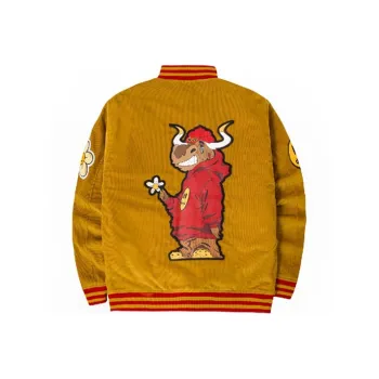 Drew House Smiley Collection Jacket Unisex Mustard Yellow