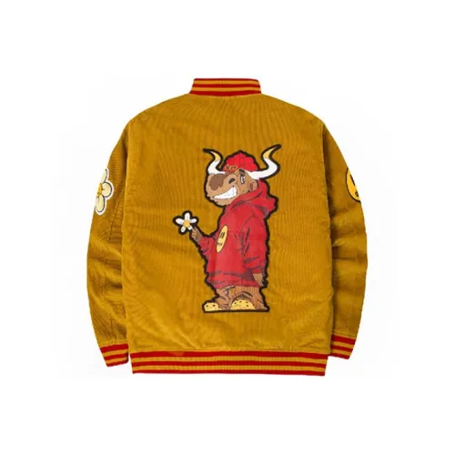 Drew House Smiley Collection Jacket Unisex Mustard Yellow