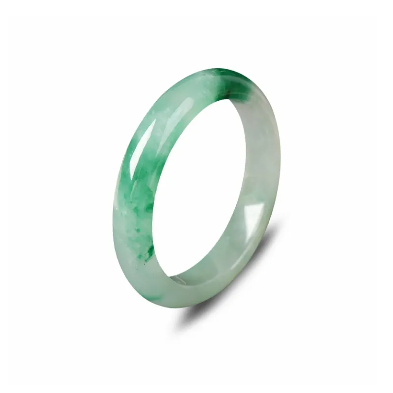 QIANCHANG African Emerald Bangles Women's-0